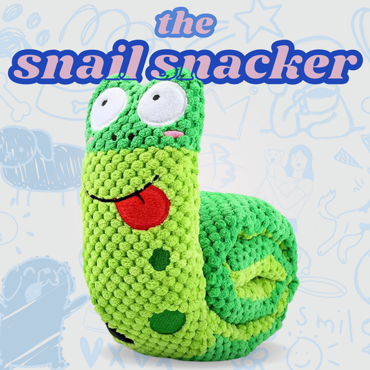 Snail Snacker™️Interactive Plush Puzzle