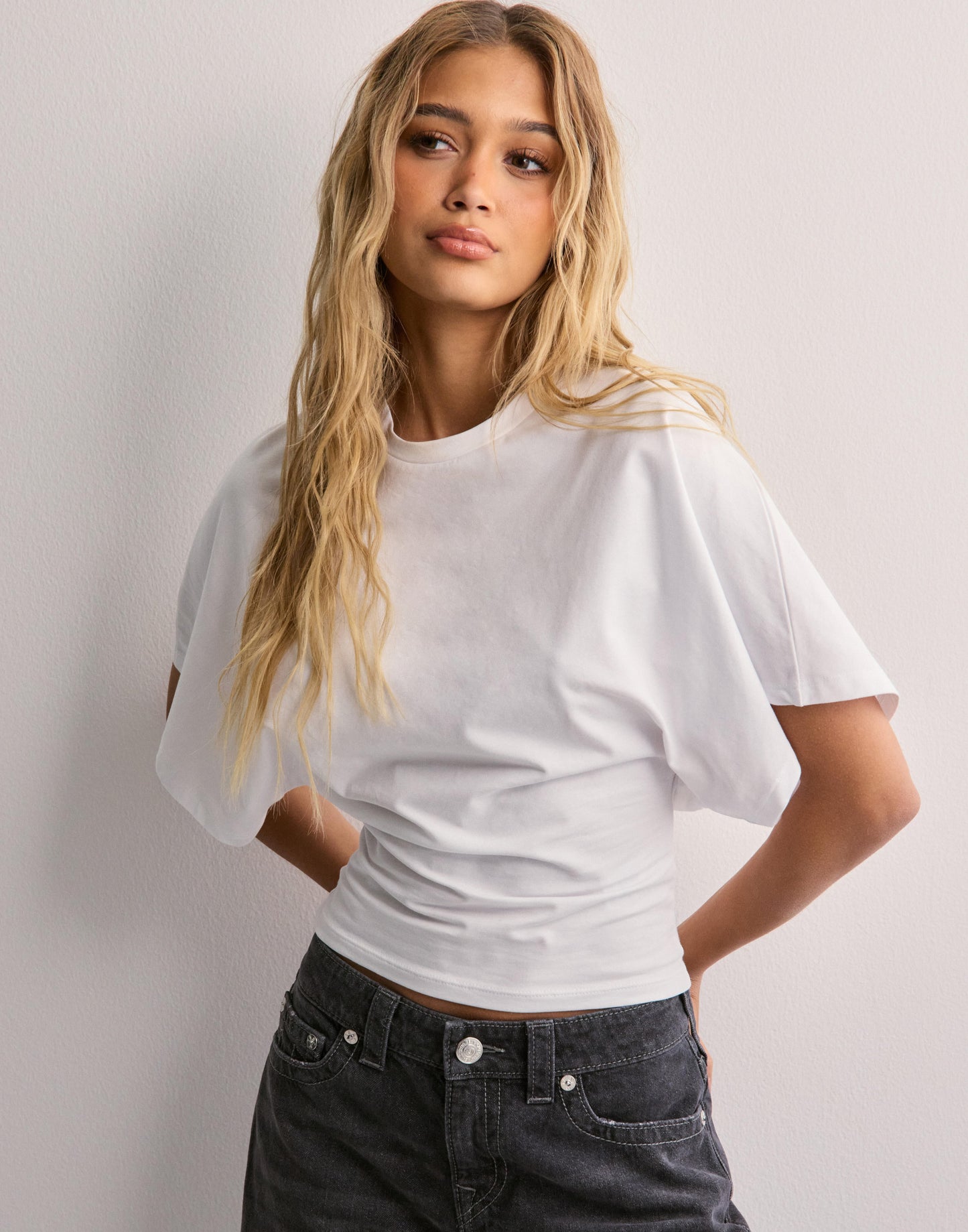 The Cloudsoft Wide Sleeve Top