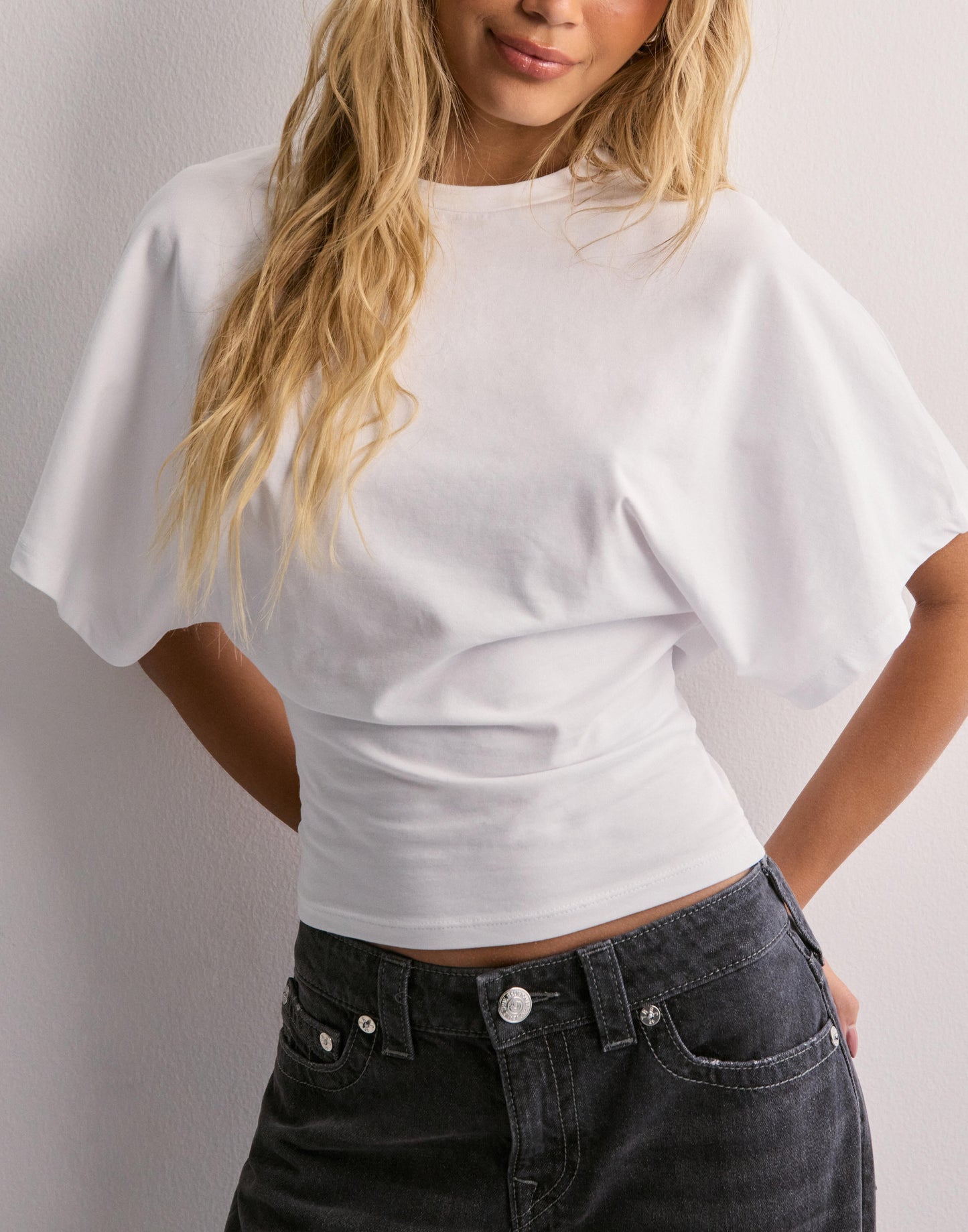 The Cloudsoft Wide Sleeve Top