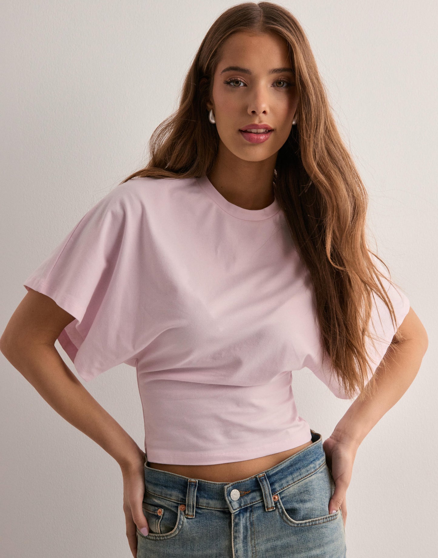 The Cloudsoft Wide Sleeve Top