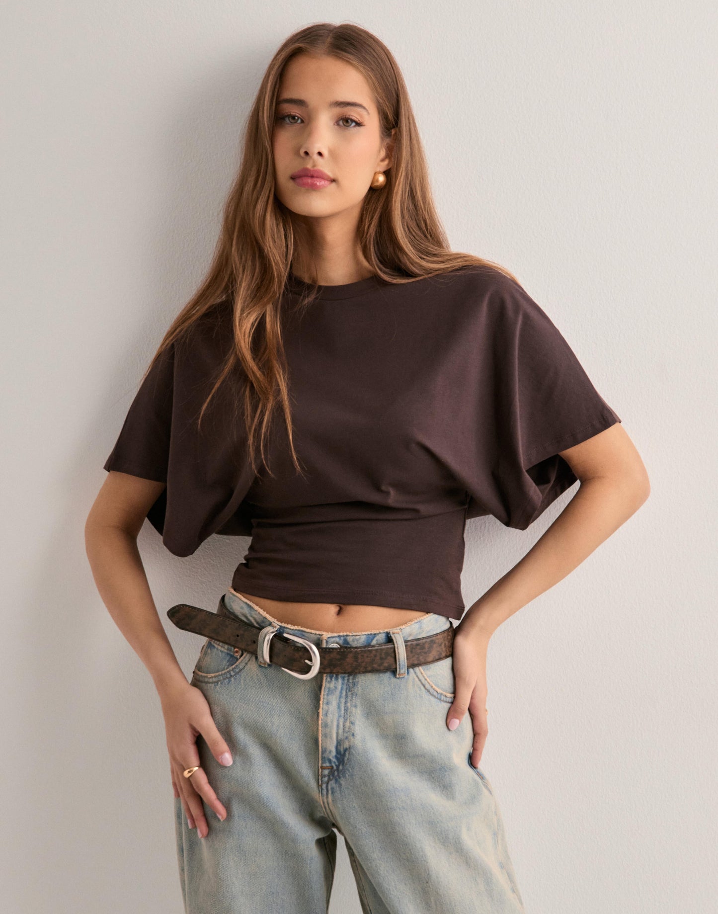 The Cloudsoft Wide Sleeve Top