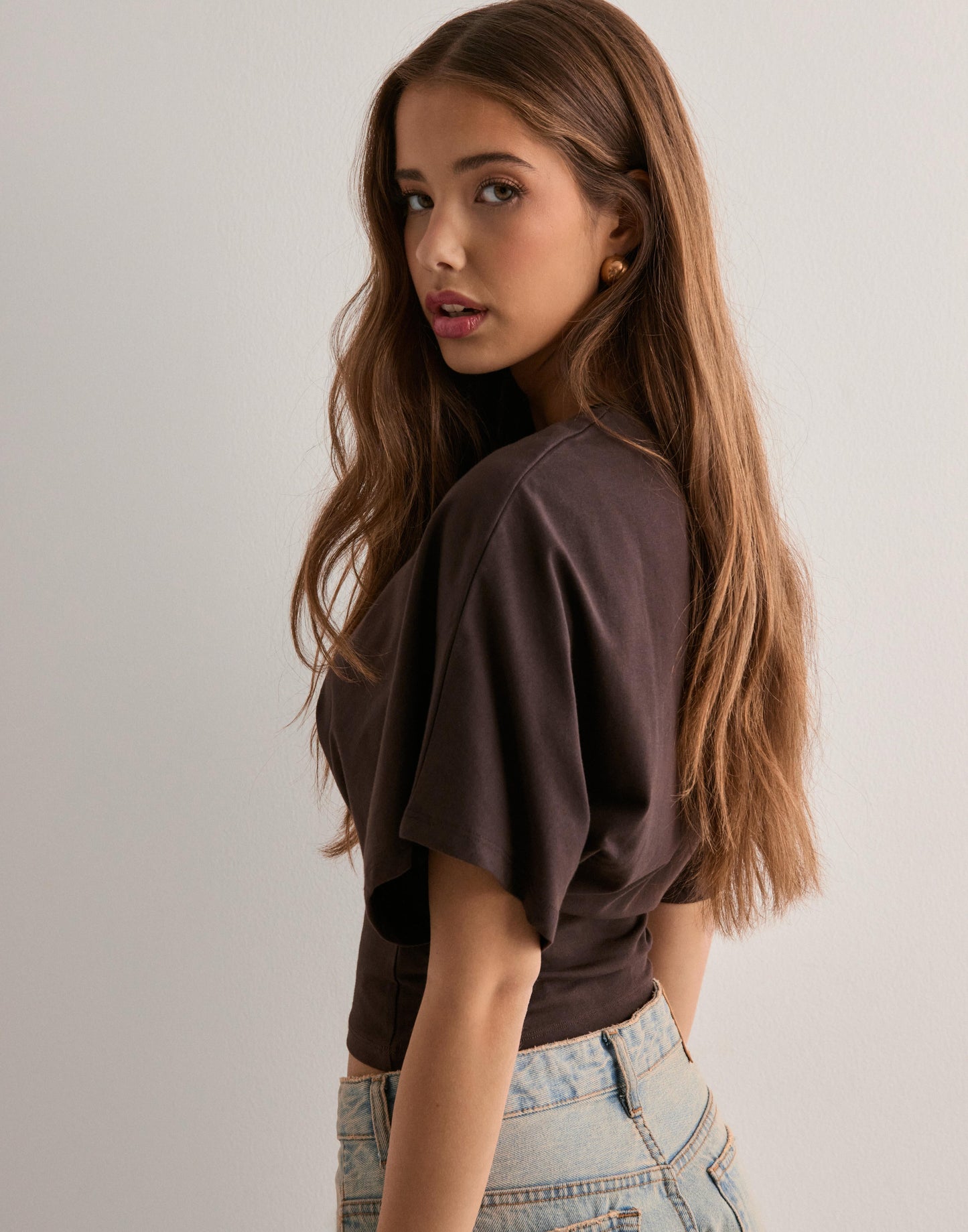 The Cloudsoft Wide Sleeve Top