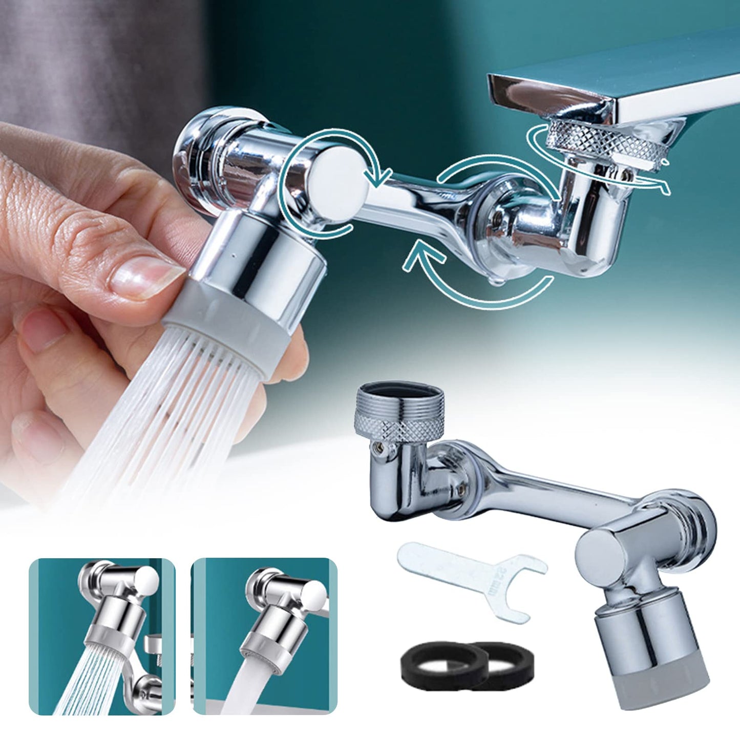 360° Swivel Faucet Extender