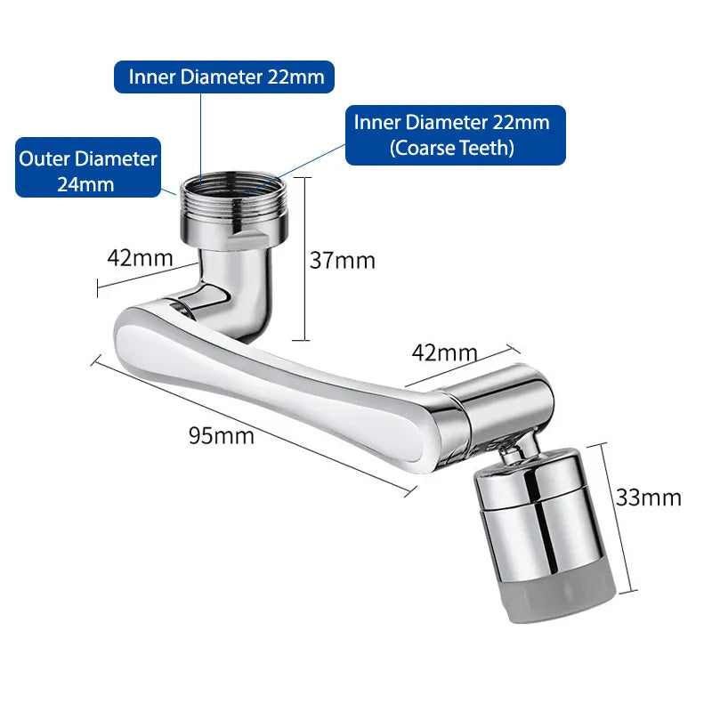 360° Swivel Faucet Extender