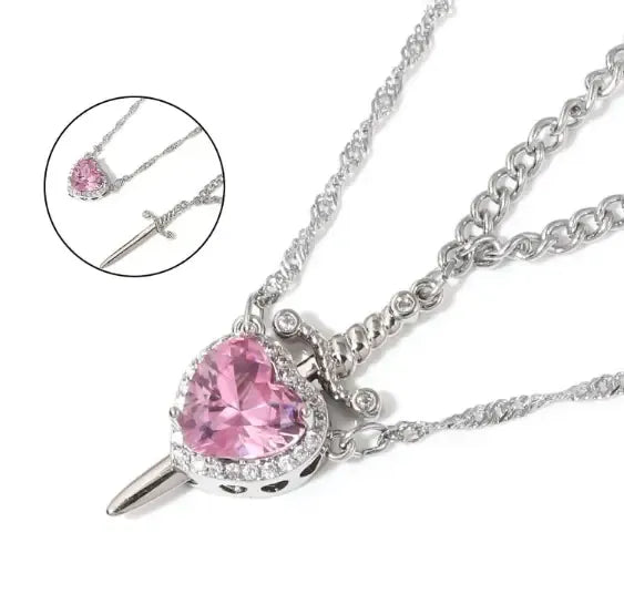 Sword Heart Necklace