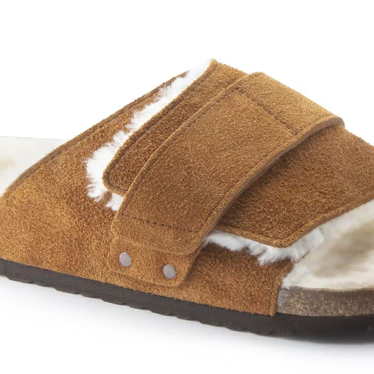 Kyoto Bliss Shearling Slides