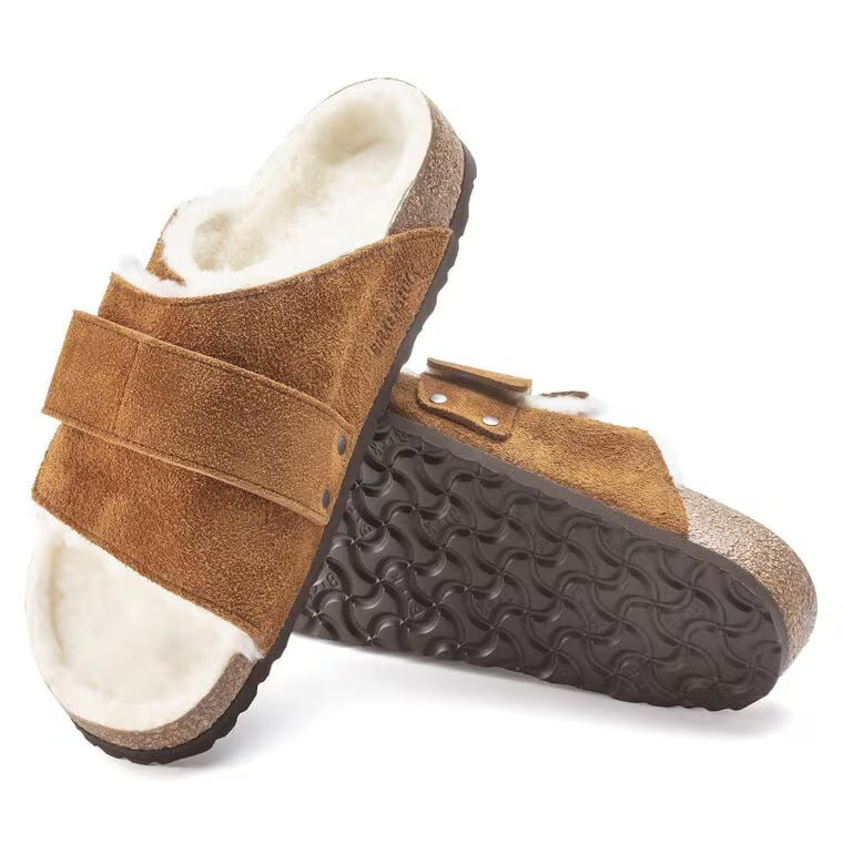 Kyoto Bliss Shearling Slides