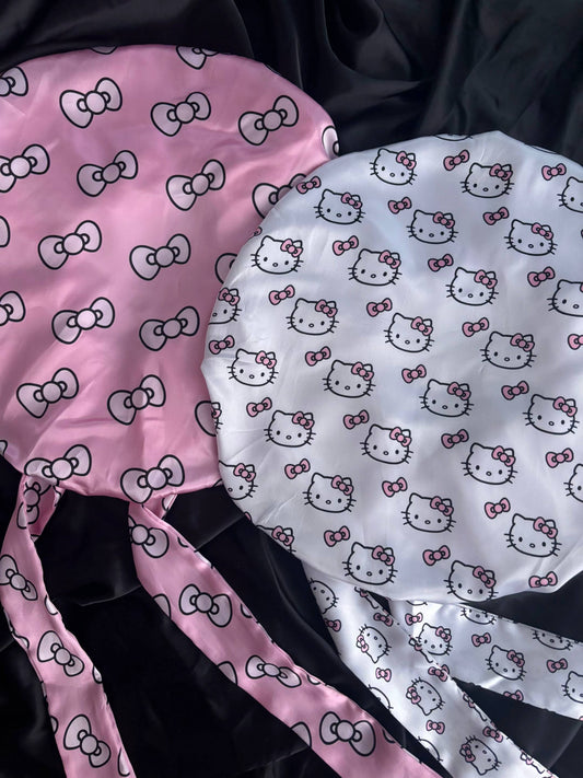 HK Kitty Bonnet Set